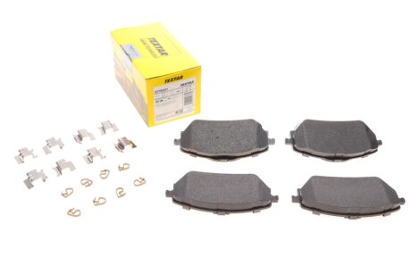 Колодки гальмівні (передні) Toyota C-HR/Corolla 16- (CBI) Q+ (opt-om) TEXTAR 2278201