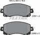 Колодки гальмівні (передні) Subaru Impreza 17- (Tokico) (opt-om) TEXTAR 2280001 (фото 2)