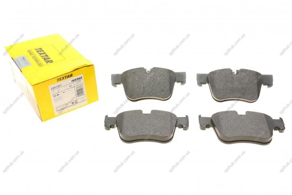 Колодки гальмівні (передні) Citroen Berlingo/Opel Combo 18-/Peugeot 3008/508 16- (Teves) Q+ UA63 TEXTAR 2281301 (фото 1)