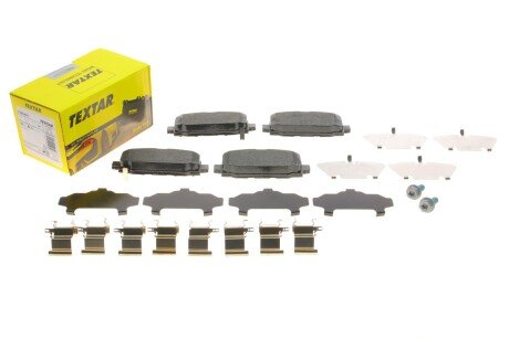 Колодки гальмівні (задні) Jeep Compass 1.4-2.4 17- (TRW) (opt-om) TEXTAR 2284401