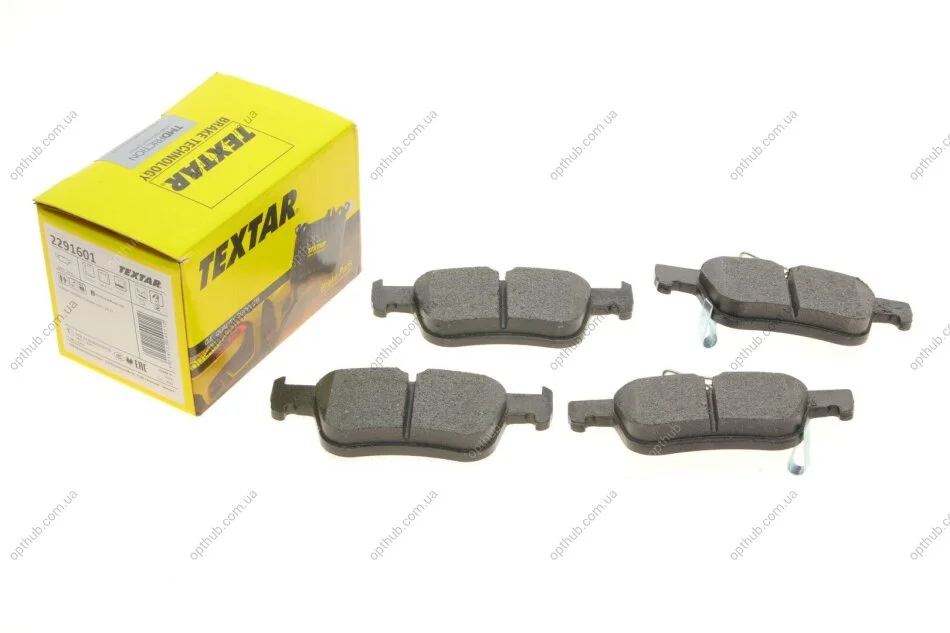 Колодки гальмівні (задні) Honda Accord X 1.5/2.0 i-VTEC 17- (Ate) Q+ (opt-om) TEXTAR 2291601 (фото 1)