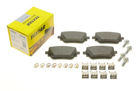 Колодки гальмівні (задні) MB A-class (W177)/B-class (W247) 18-/GLA-class (C118) 19- (TRW) Q+ UA63 TEXTAR 2298601