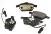 Колодки гальмівні (передні) Audi A4/A6/Skoda Superb/VW Passat 1.9TDI/2.5TDI 96- Q+ (з датчиками) UA63 TEXTAR 2301802 (фото 2)
