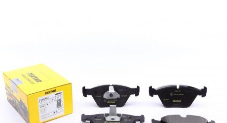 Колодки гальмівні (передні) BMW 3 (E46) 98-07/ X3 (E83)03-11 (Teves) Q+ UA63 TEXTAR 2318302