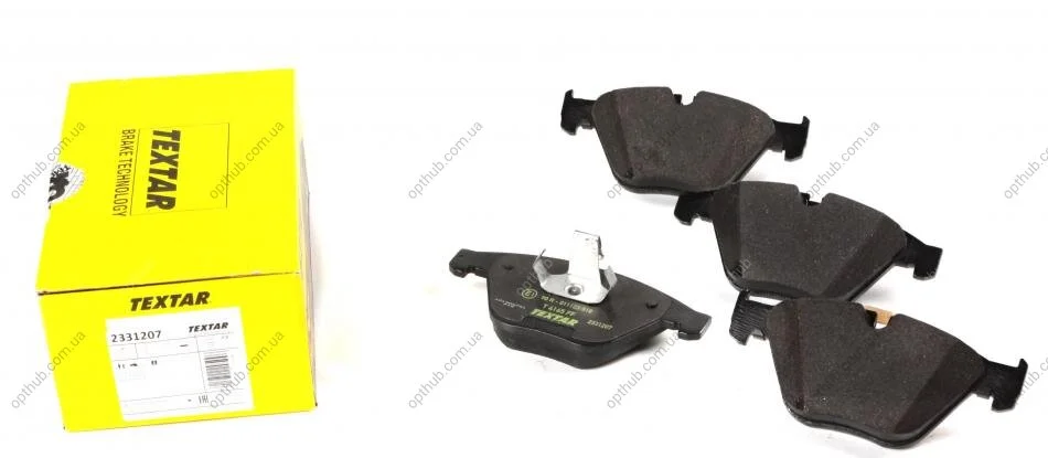 Колодки гальмівні (передні) BMW 3 (E90/E92/E93) 06-13 (Teves) UA63 TEXTAR 2331207 (фото 1)