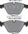 Колодки гальмівні (передні) BMW 5 (E60)/6 (E64)/7 (E65) 01-10 (Teves) UA63 TEXTAR 2331211 (фото 2)