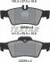Колодки гальмівні (задні) MB E-class (W211/W212)/S-class (W220/W221) 98- (Teves) Q+ UA63 TEXTAR 2333403 (фото 7)