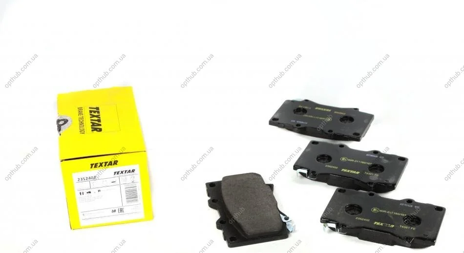 Колодки гальмівні (передні) Toyota Land Cruiser 90- (Sumitomo) UA63 TEXTAR 2352402 (фото 1)