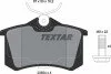 Колодки гальмівні (задні) Citroen C3/C4 09-/Renault Scenic/Megane 99- (87x53x16.2) (Lucas) UA63 TEXTAR 2355406 (фото 6)