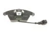 Колодки тормозные (передний) VW Caddy 03- (Teves) Q+ (ушки вниз) (с датчиком) UA63 TEXTAR 2358701 (фото 4)