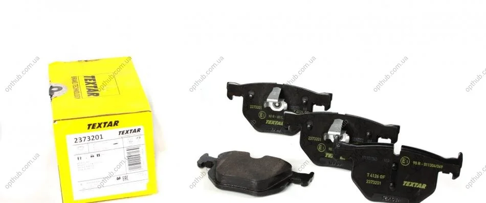 Колодки гальмивни (задни) BMW 5 (E60/E61)/6 (E63/E64) 03-10 (Teves) Q+ UA63 TEXTAR 2373201 (фото 1)