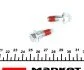 Колодки гальмівні (передні) MB E-class (W211) 02-09 (Bosch) Q+ (з датчиками) UA63 TEXTAR 2374303 (фото 3)