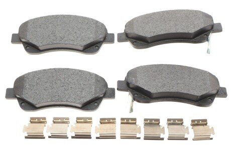 Колодки гальмівні (передні) Toyota Avensis/Corolla 03-09 (Bosch) Q+ UA63 TEXTAR 2376802