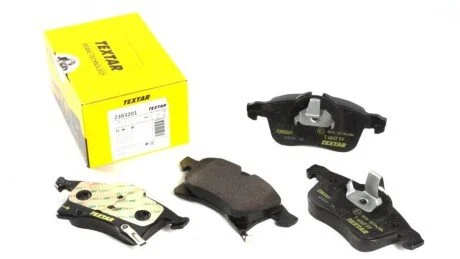 Колодки гальмівні (передні) Opel Combo 01- (Teves) Q+ UA63 TEXTAR 2383201