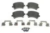 Колодки гальмівні (задні) VW Caddy 03- (Lucas) Q+ UA63 TEXTAR 2391402 (фото 1)