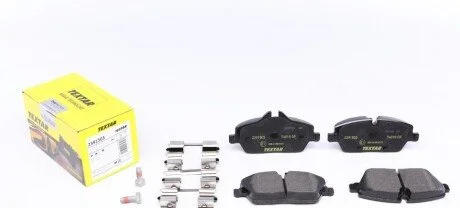 Колодки гальмівні (передні) BMW 1 (E87) 03-12 (Lucas) Q+ UA63 TEXTAR 2391503