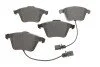 Колодки тормозные (передний) Audi A4/A6/A8 02- (Teves) Q+ (с датчиками/L=210mm) (opt-om) TEXTAR 2395001 (фото 1)