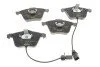 Колодки тормозные (передний) Audi A4/A6/A8 02- (Teves) Q+ (с датчиками/L=210mm) (opt-om) TEXTAR 2395001 (фото 4)
