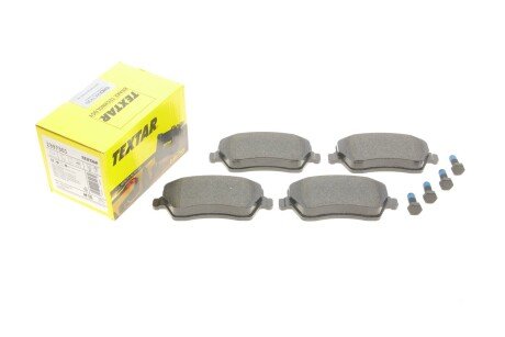 Колодки гальмівні (передні) Renault Kangoo 08-/Megane IV 15-/Zoe 12- (TRW) Q+ UA63 TEXTAR 2397301