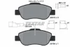 Комплект гальмівних колодок передн, ABARTH 500 / 595 / 695 FIAT 500, 500 C, GRANDE PUNTO, PANDA, PUNTO EVO FORD KA PEUGEOT BIPPER TEPEE 1.2-1.4D 09.03- TEXTAR 2407202 (фото 1)