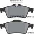 Колодки гальмивни (задни) Ford Connect/Focus II 02- (Teves) UA63 TEXTAR 2413701 (фото 2)