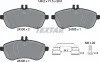 Колодки гальмивни (передни) MB C-class (S204/W204)/E-class (S212/W212) 07- (Lucas) Q+ UA63 TEXTAR 2430601 (фото 7)