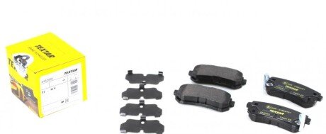 Колодки гальмівні (задні) Hyundai Accent/I20/I30/Ix35/Kia Ceed/Rio/Sportage 1.2-3.3 05- (Mando) Q UA63 TEXTAR 2432001