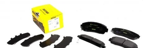 Колодки гальмивни (передни) Honda CR-V IV 1.6-2.4i 12- (Akebono) UA63 TEXTAR 2434201