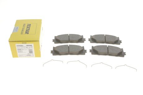 Колодки гальмівні (передні) Toyota Camry/Lexus ES 01- (Akebono) UA63 TEXTAR 2435001