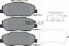 Колодки гальмівні (передні) Hyundai Santa Fe/Kia Sorento 00- (Mando) UA63 TEXTAR 2435101 (фото 7)
