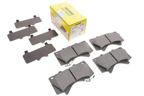 Колодки гальмівні (передні) Toyota Land Cruiser 200 08- (Advics) UA63 TEXTAR 2438601