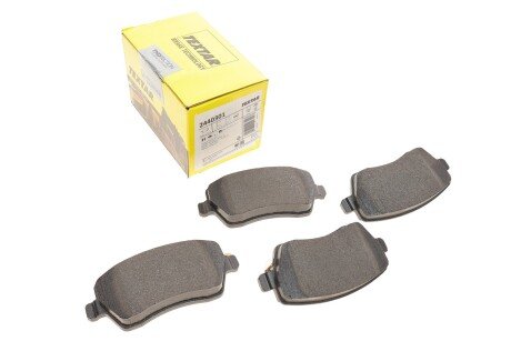 Колодки гальмівні (передні) Nissan Micra IV/V 10-/Note 13- (Lucas) Q+ UA63 TEXTAR 2440301