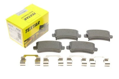 Колодки гальмівні (задні) Opel Insignia 08-17/Chevrolet Malibu 12-/Saab 9-5 10-12 (TRW) Q+ UA63 TEXTAR 2442102