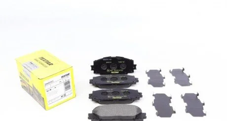 Колодки гальмівні (передні) Toyota Prius 08- (Akebono) UA63 TEXTAR 2445101
