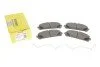 Колодки гальмівні (передні) Lexus RX 08-/ Toyota Camry 17- (Advics) (166.8x59.3x17.5) UA63 TEXTAR 2445201 (фото 1)