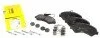 Колодки гальмівні (передні) Citroen Jumper/Fiat Ducato/Peugeot Boxer 2.0-3.0HDi 06- R16(+датчик) UA63 TEXTAR 2446703 (фото 1)