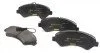 Колодки гальмівні (передні) Citroen Jumper/Fiat Ducato/Peugeot Boxer 2.0-3.0HDi 06- R16(+датчик) UA63 TEXTAR 2446703 (фото 2)