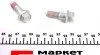 Колодки гальмівні (передні) Ford Transit V347 06- (FWD) (Bosch) Q+ (з датчиком) UA63 TEXTAR 2448501 (фото 2)