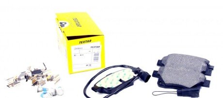 Колодки гальмівні (задні) Ford Transit V347 06- (Bosch) (з датчиками) UA63 TEXTAR 2448601