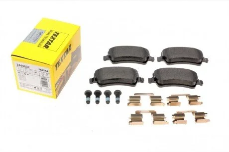 Колодки гальмівні (задні) Ford Galaxy/ Land Rover Freelander 2/Volvo S80/V70 06- (TRW) Q+ (opt-om) TEXTAR 2449602