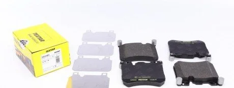 Колодки гальмівні (передні) BMW X5 (E70)/X6 (E71/E72) 06- (Brembo) Q+ (opt-om) TEXTAR 2452401