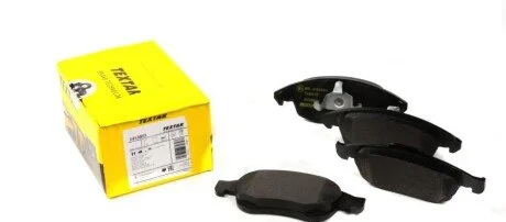 Колодки гальмівні (передні) Citroen Berlingo/Peugeot Partner 08- (Teves) Q+ UA63 TEXTAR 2453801