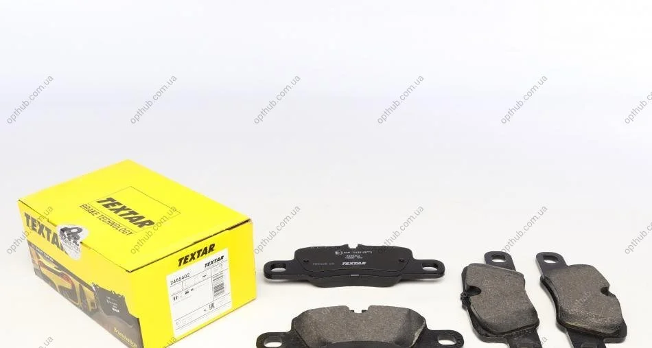 Колодки гальмівні (задні) Porsche Panamera 09- (Brembo) UA63 TEXTAR 2455402 (фото 1)