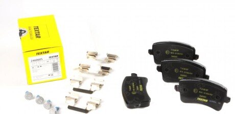 Колодки гальмівні (задні) Audi A4/A5/Q5 07- (Lucas; 330mm) Q+ UA63 TEXTAR 2460601