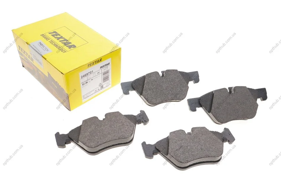 Колодки гальмівні (передні) BMW 5 (F10/F11) 09- (Teves) Q+ UA63 TEXTAR 2469701 (фото 1)