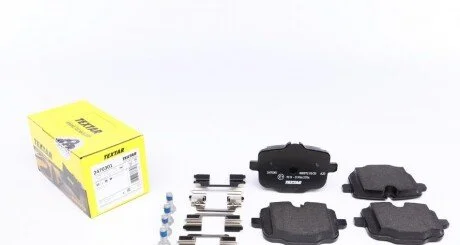 Колодки гальмівні (задні) BMW 5 (F10/F11/F18)/6 (F12/F13) 09- (TRW) Q+ UA63 TEXTAR 2470301