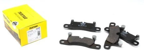 Колодки гальмівні (задні) VW Touareg/Porsche Cayenne 10- (187.5x76x17.2) (Brembo) UA63 TEXTAR 2472101