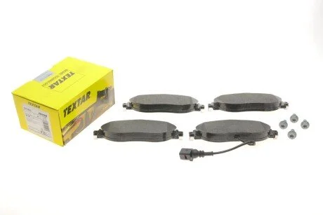 Колодки гальмівні (передні) Audi A3/Skoda Octavia III/VW Passat/Golf 13- (TRW) Q+ (з датчиком) UA63 TEXTAR 2473803