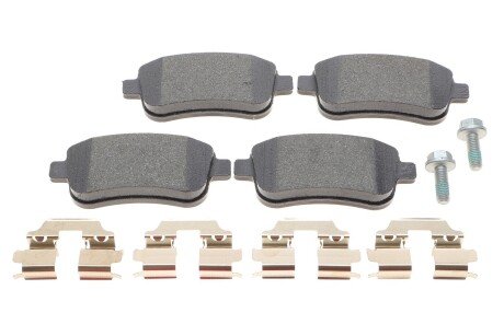 Колодки гальмівні (задні) Renault Fluence/Megane/Scenic 08- (TRW) Q+ (opt-om) TEXTAR 2482001