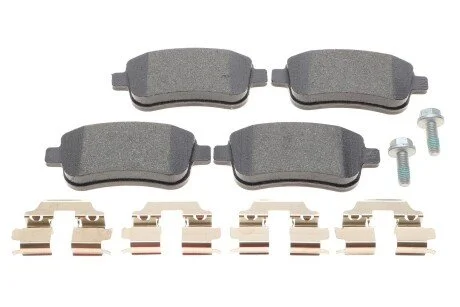 Колодки гальмивни (задни) Renault Fluence/Megane/Scenic 08- (TRW) Q+ (opt-om) TEXTAR 2482001